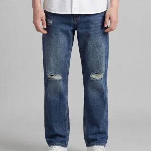 Quần Jeans Nam Stonefade Form Straight